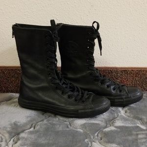 Black Hightop Converse Shoes